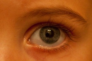 Person Reflected in Eye