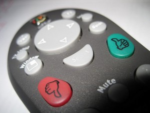 Remote Control with Thumbs