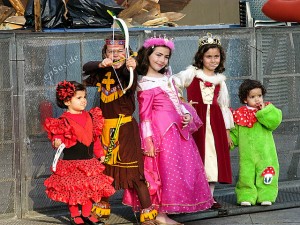 Kids in Costumes