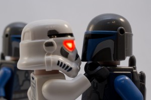 Stormtrooper and Boba Fett