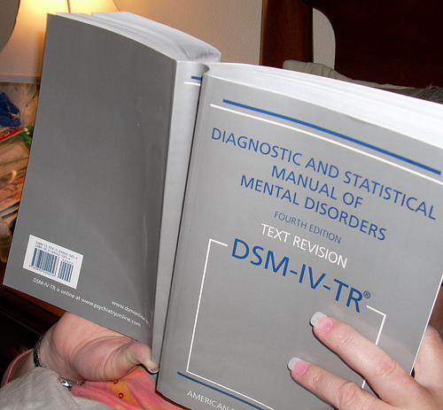 Sick Person Reading the DSM-IV